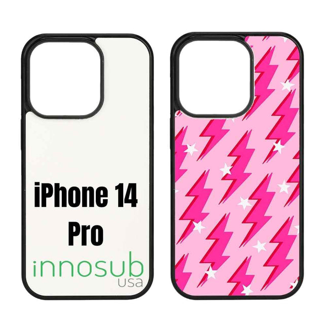 Sublimation Phone Rubber Cases for iPhone 17|16|15|14|13|12|11|Air|Plus|Pro|ProMax - Aluminum Insert