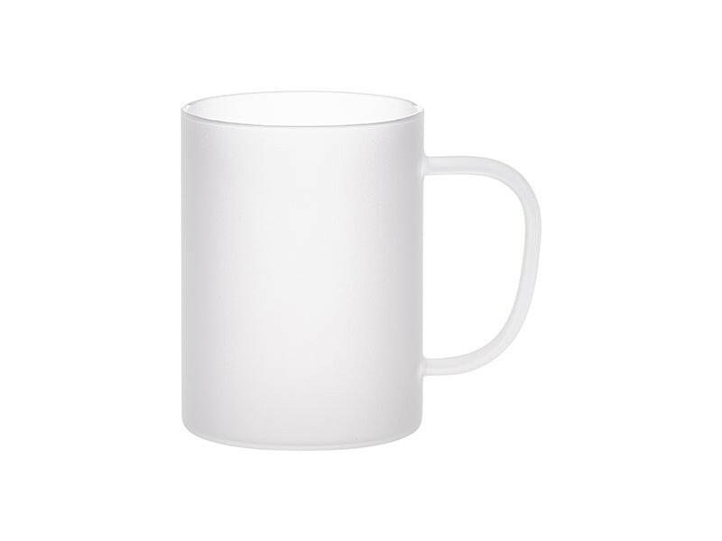 Craft Express 4 Pack 15oz Frosted Glass Sublimation Mugs – Customizable Drinkware