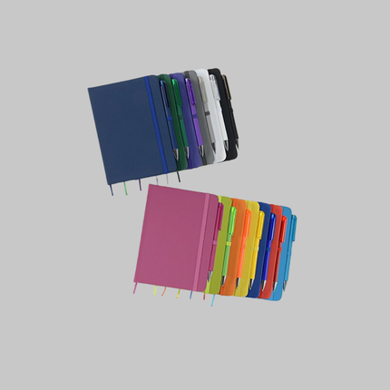 Custom Hardcover Notebook with Pen