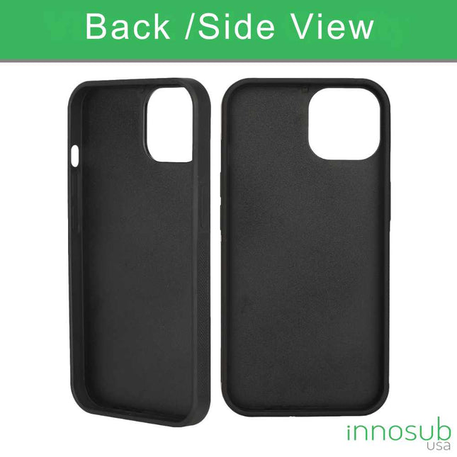 Sublimation Phone Rubber Cases for iPhone 17|16|15|14|13|12|11|Air|Plus|Pro|ProMax - Aluminum Insert