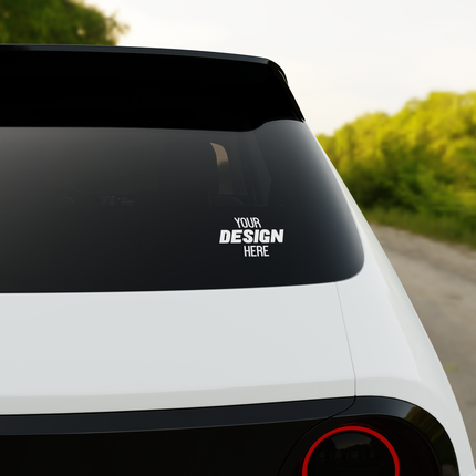 Permanent Vinyl Sticker (Resistente al Agua)