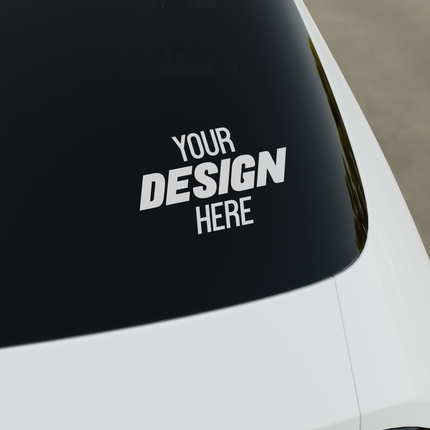 Permanent Vinyl Sticker (Resistente al Agua)