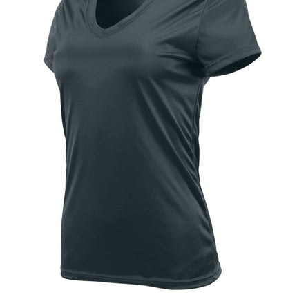 T-shirt Women V-Neck Microfibra Paragon