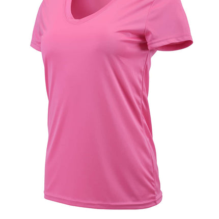 T-shirt Women V-Neck Microfibra Paragon