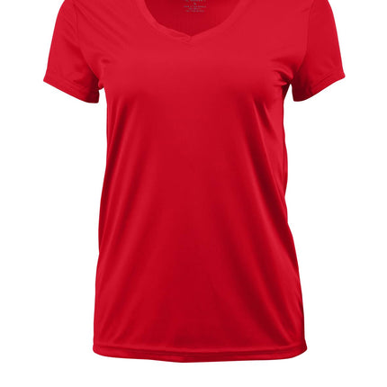 T-shirt Women V-Neck Microfibra Paragon