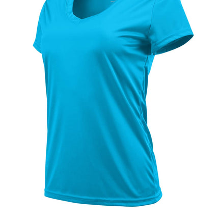 T-shirt Women V-Neck Microfibra Paragon