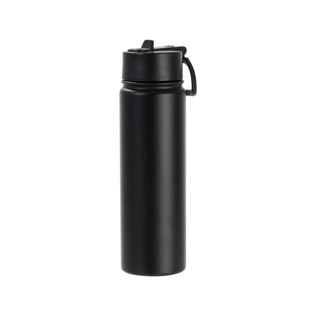 Craft Express 6 Pack 22oz Powder Coated Water Bottle Flasks – Laser-Ready Drinkware