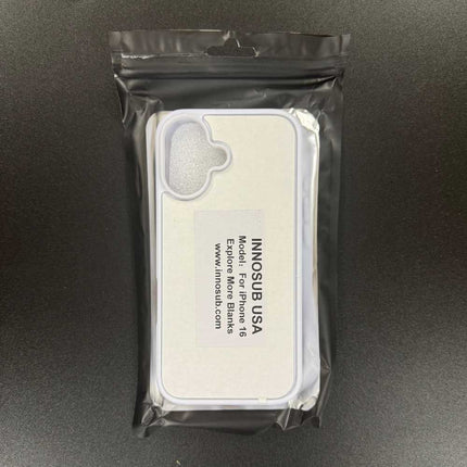 Sublimation Phone Rubber Cases for iPhone 17|16|15|14|13|12|11|Air|Plus|Pro|ProMax - Aluminum Insert
