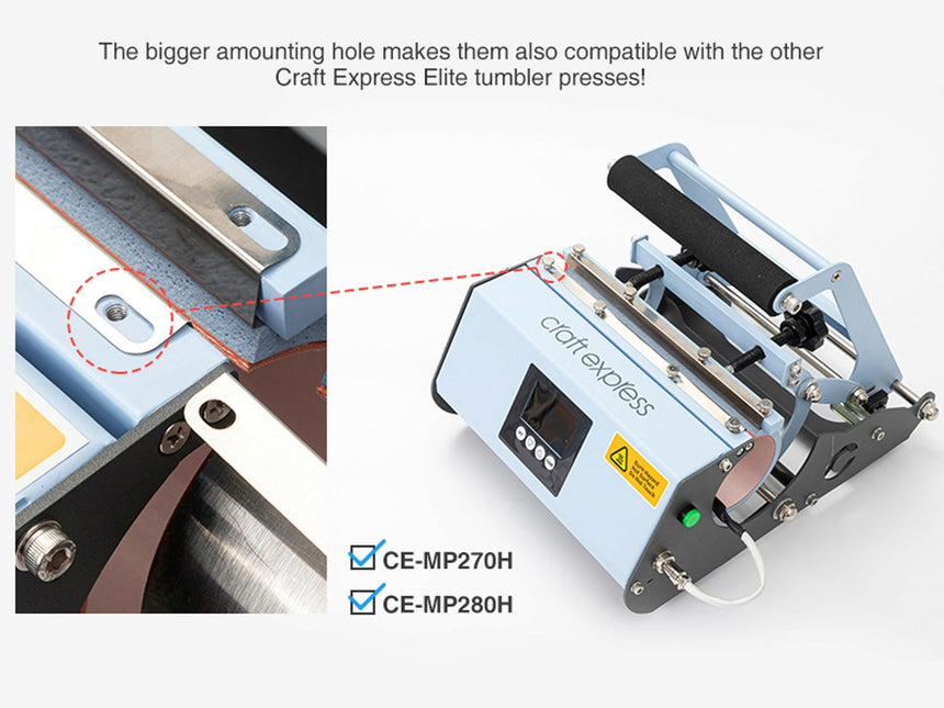 Craft Express 3-in-1 Two Station Mug Press Press