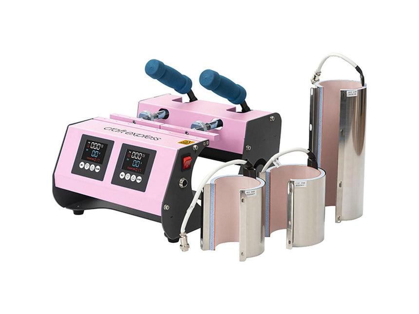 Craft Express 3-in-1 Two Station Mug Press Press