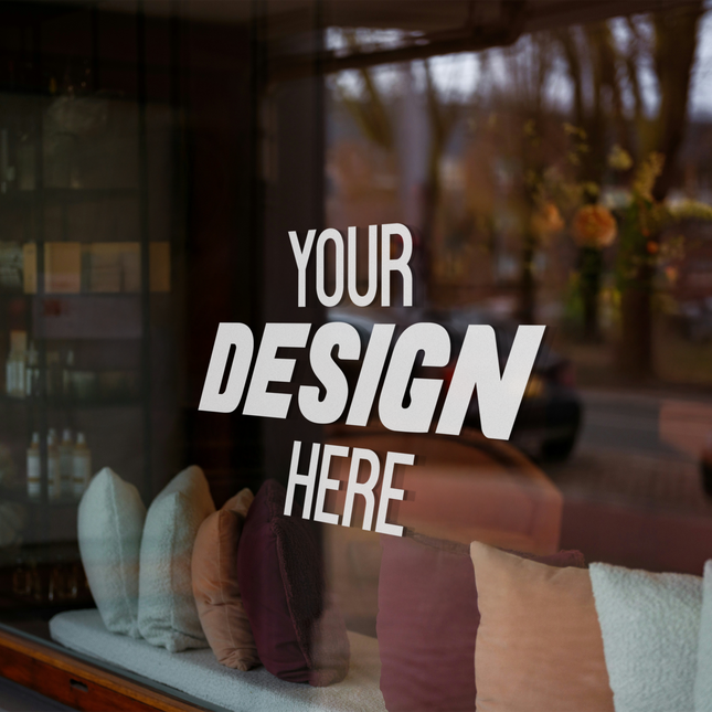 Permanent Vinyl Sticker (Resistente al Agua)