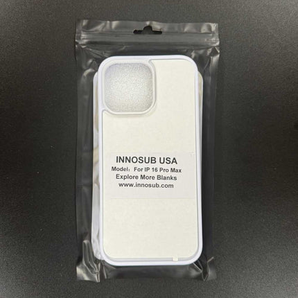 Sublimation Phone Rubber Cases for iPhone 17|16|15|14|13|12|11|Air|Plus|Pro|ProMax - Aluminum Insert