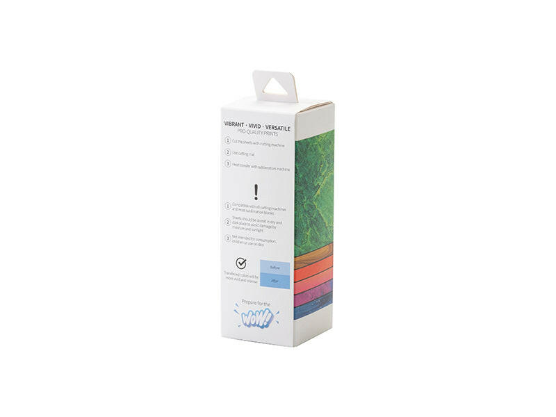 Craft Express 6 Pack 4.5" x 12" Assorted Sublimation Transfer Sheets I – Ready to Press