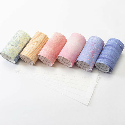 Craft Express 6 Pack 4.5" x 12" Assorted Sublimation Transfer Sheets I – Ready to Press
