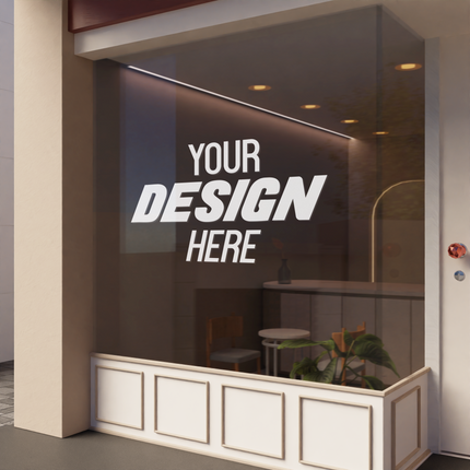 Permanent Vinyl Sticker (Resistente al Agua)