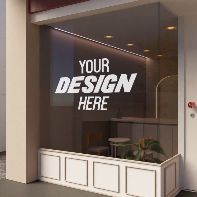 Permanent Vinyl Sticker (Resistente al Agua)