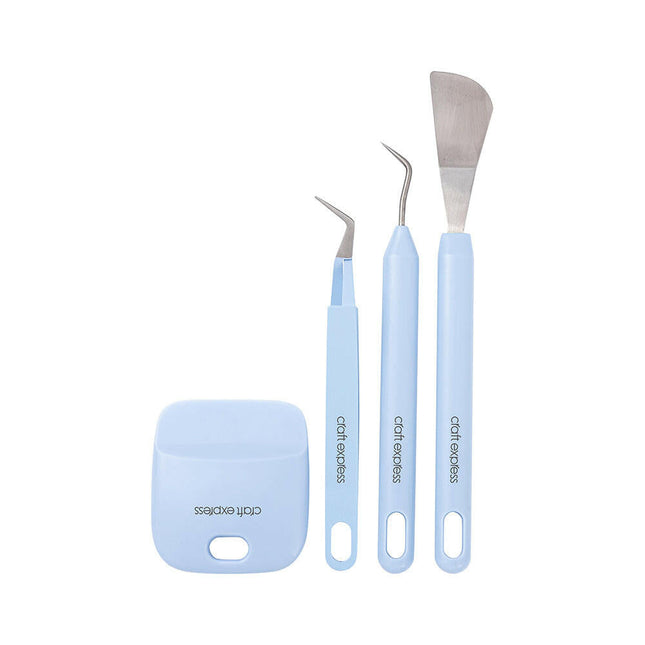 Craft Express 4 Piece Vinyl Tool Kit for Weeding & Crafting