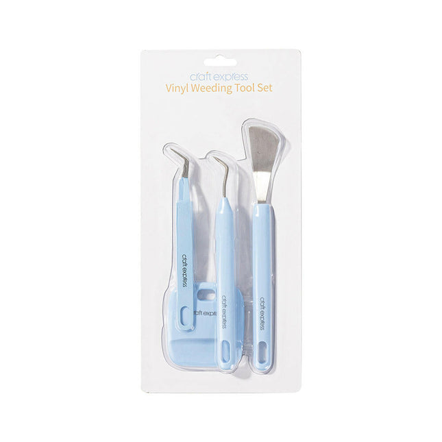 Craft Express 4 Piece Vinyl Tool Kit for Weeding & Crafting