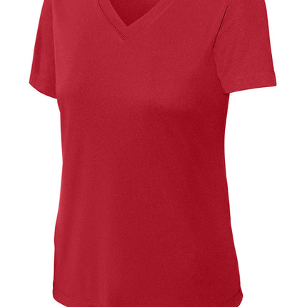 Sport-Tek Women's PosiCharge Competitor V-Neck Tee