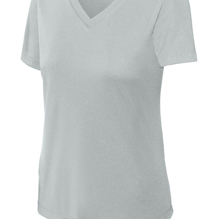 Sport-Tek Women's PosiCharge Competitor V-Neck Tee