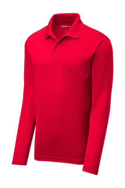 Sport-Tek RacerMesh Long Sleeve Polo