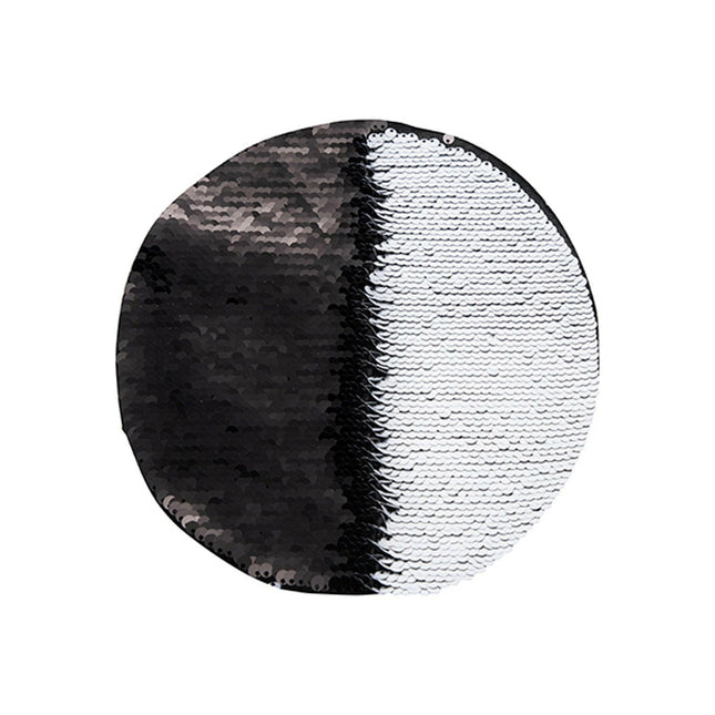 Craft Express 2 Pack 7" Round Sequin Sublimation Patches