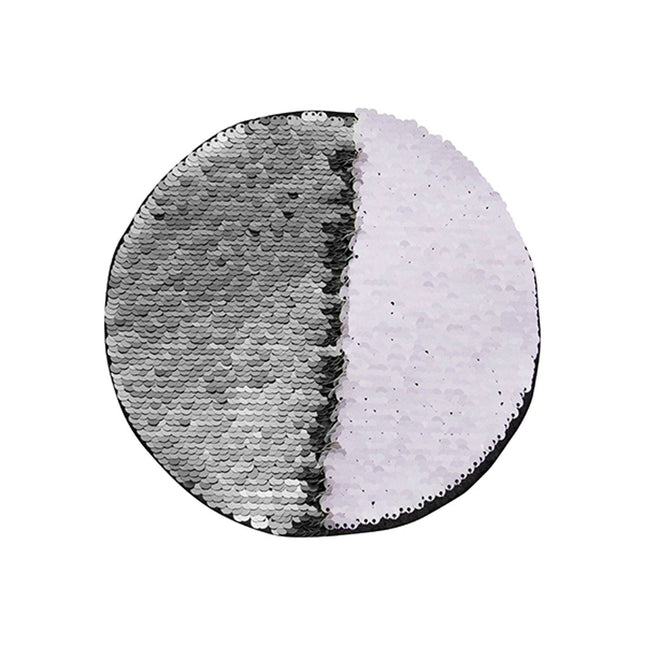 Craft Express 2 Pack 7" Round Sequin Sublimation Patches