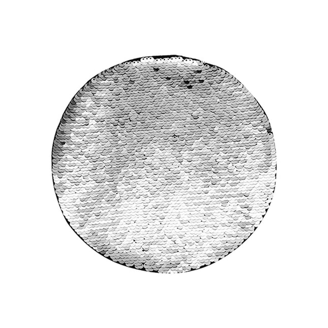 Craft Express 2 Pack 7" Round Sequin Sublimation Patches