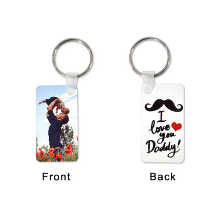 Sublimation Keychain Blank - 2 Sided | Fiberglass Keychain | Sublimation Keychain | by INNOSUB USA