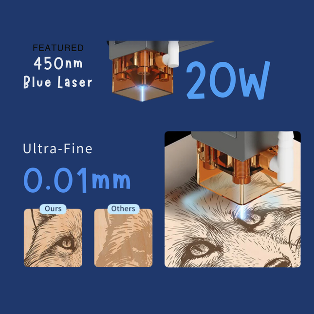Craft Express ARC B1 Laser Engraving Machine – High Precision Smart Diode Laser Cutter