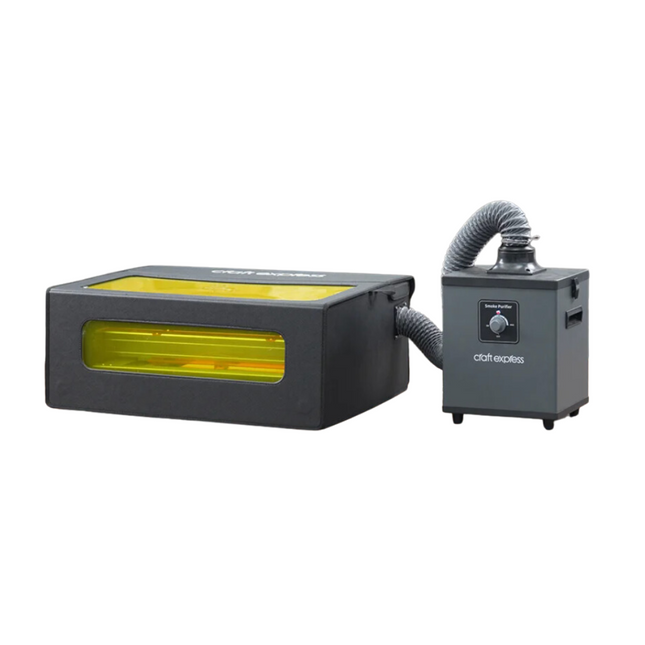 Craft Express ARC B1 Smoke Purifier – Laser Engraving Fume Extractor with 3-Stage Filtration