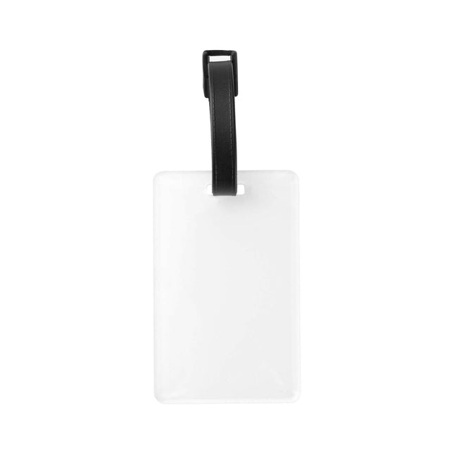 Craft Express 4 Pack Acrylic Sublimation Luggage Tags – Double-Sided Printable Tags