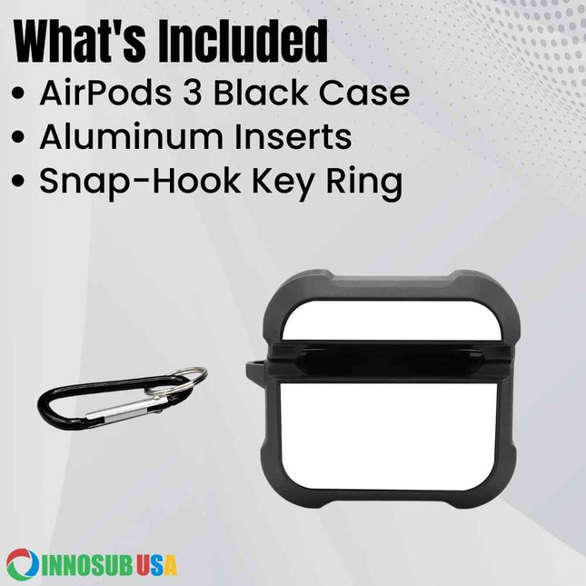 Sublimation Blanks AirPod Case 4|3|2|1| Plastic Case & Rubber Case
