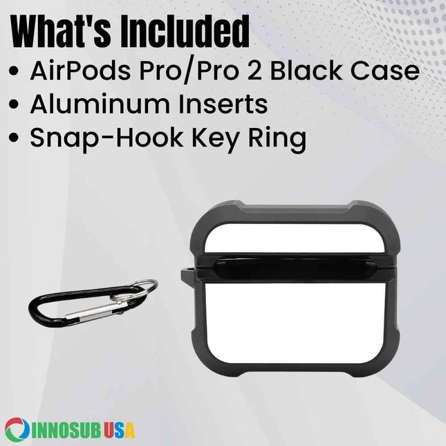 Sublimation Blanks AirPod Case 4|3|2|1| Plastic Case & Rubber Case