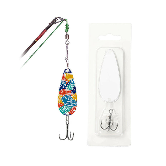 Craft Express Aluminum Sublimation Fishing Lure Set – Blank Metal Lures