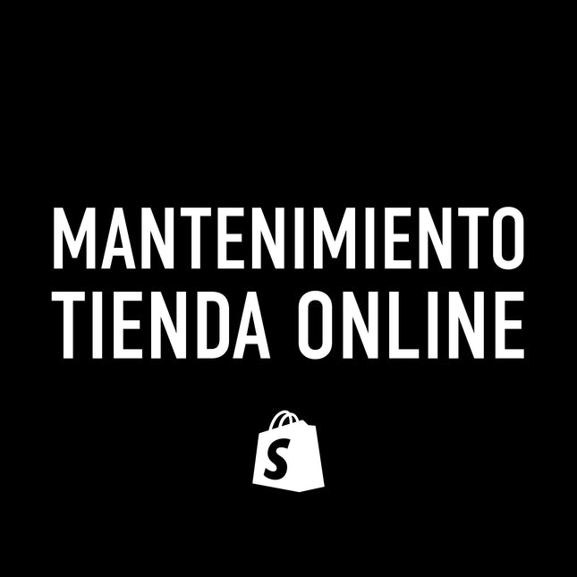 Mantenimiento Tienda Online