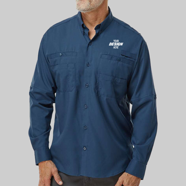 Men Long Sleeve Fishing Shirt