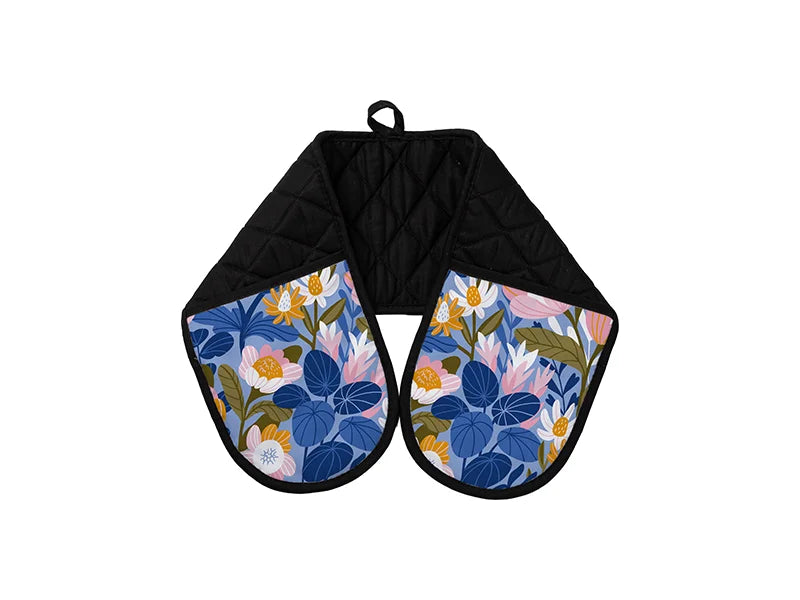 Craft Express 2 Pack Double Mitt Sublimation Pot Holders Sublimation-Ready