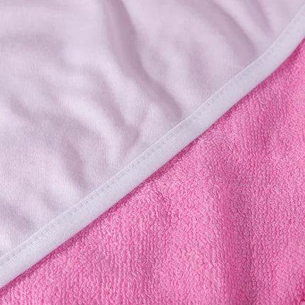 Craft Express 2 Pack Pink Sublimation Hooded Towels – Custom-Ready Baby Towels
