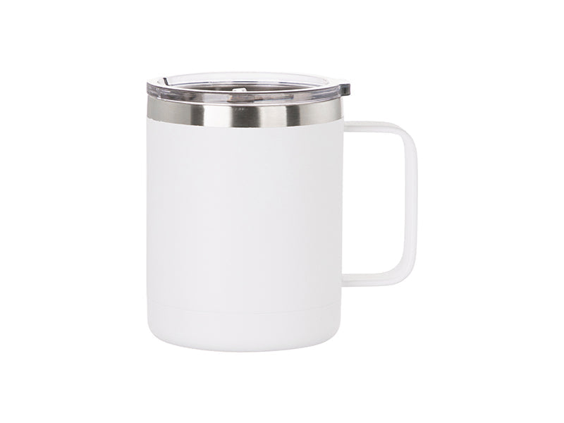 Craft Express 4 Pack 12oz Powder Coated Stainless Steel Mugs – Laser-Ready Blanks
