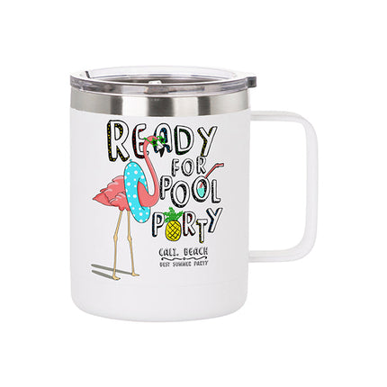 Craft Express 4 Pack 12oz Powder Coated Stainless Steel Mugs – Laser-Ready Blanks
