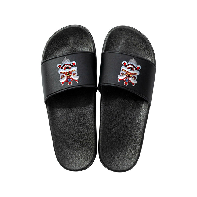 Craft Express Black DTF Sliders – Adult Size Customizable Slide Sandals