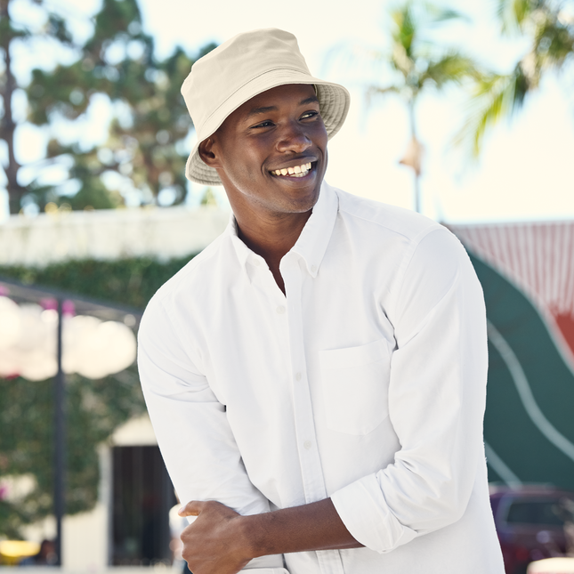 Port Authority Twill Short Brim Bucket Hat