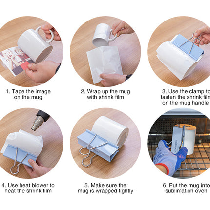 Craft Express 2 Pack Sublimation Oven Binder Clips – Heat Safe & Durable