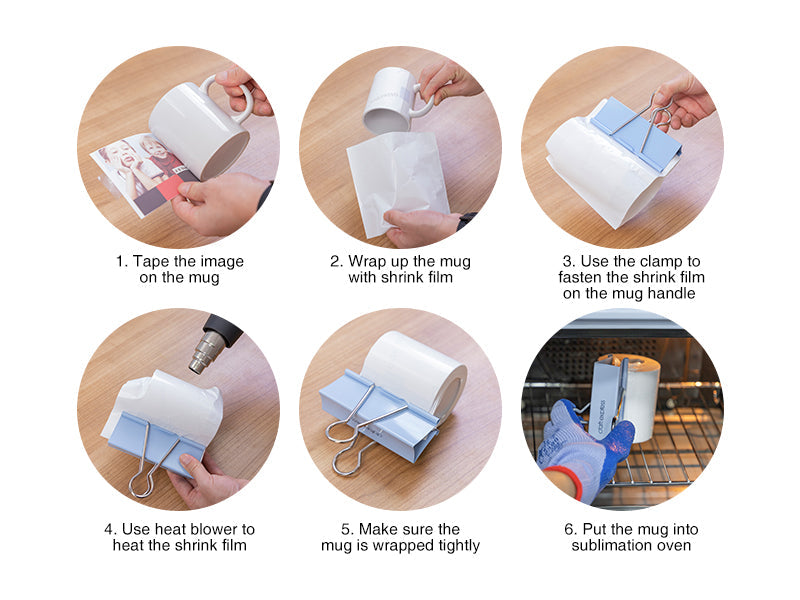 Craft Express 2 Pack Sublimation Oven Binder Clips – Heat Safe & Durable
