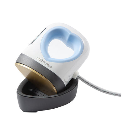 Craft Express Small Handheld Heat Press – Mini 3.5" x 2.25" for Sublimation & HTV