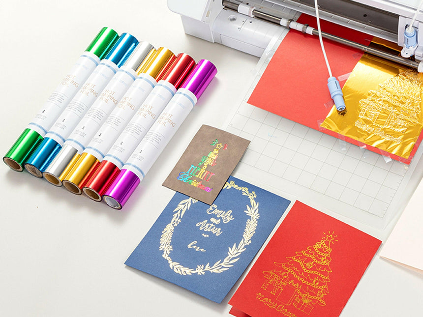 Craft Express 12" x 396" Hot Stamping Foil Roll – Metallic Finish
