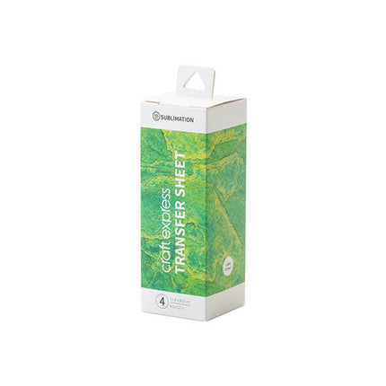 Craft Express 4 Pack 4.5x12 Sublimation Transfer Sheets