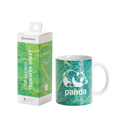 Craft Express 4 Pack 4.5x12 Sublimation Transfer Sheets