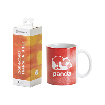 Craft Express 4 Pack 4.5x12 Sublimation Transfer Sheets